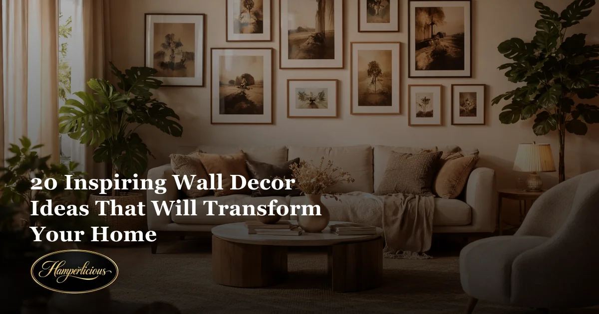 20 Inspiring Wall Decor Ideas That Will Transform Your Home