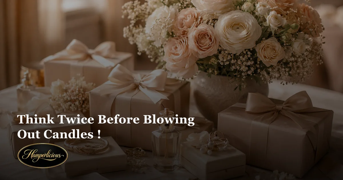 Think Twice Before Blowing Out Candles !