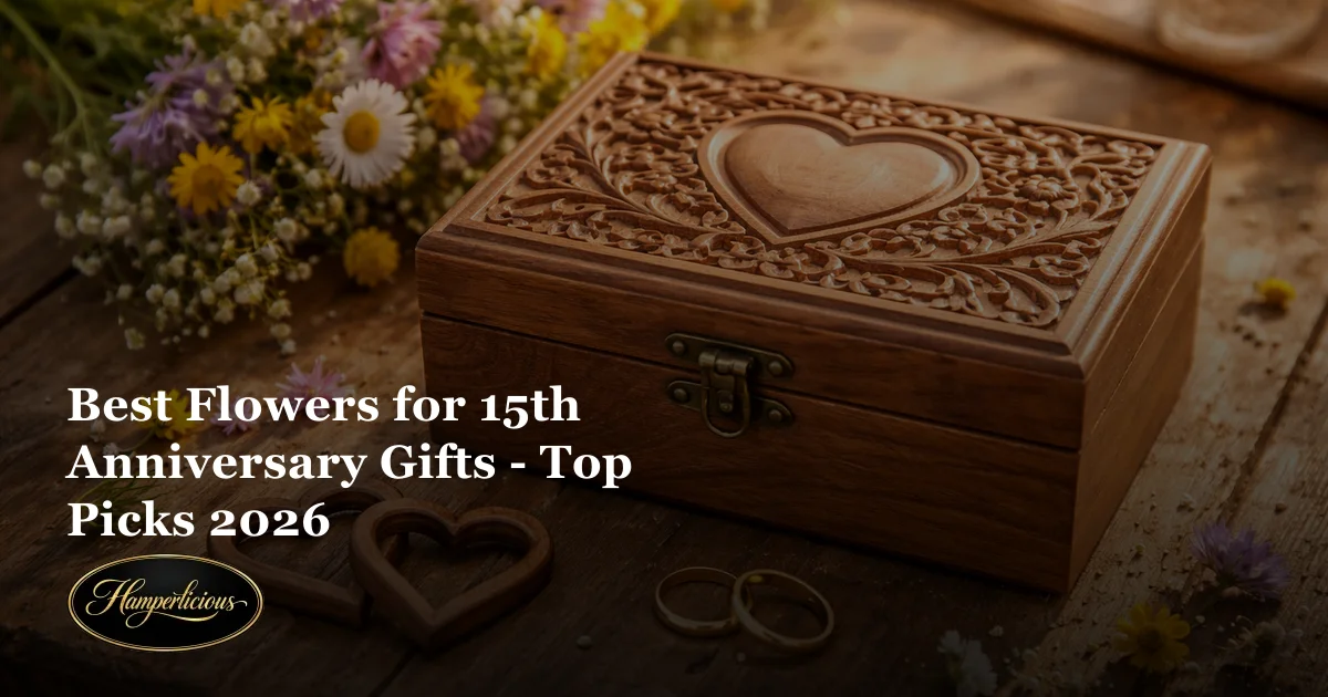 Best Flowers for 15th Anniversary Gifts - Top Picks 2026