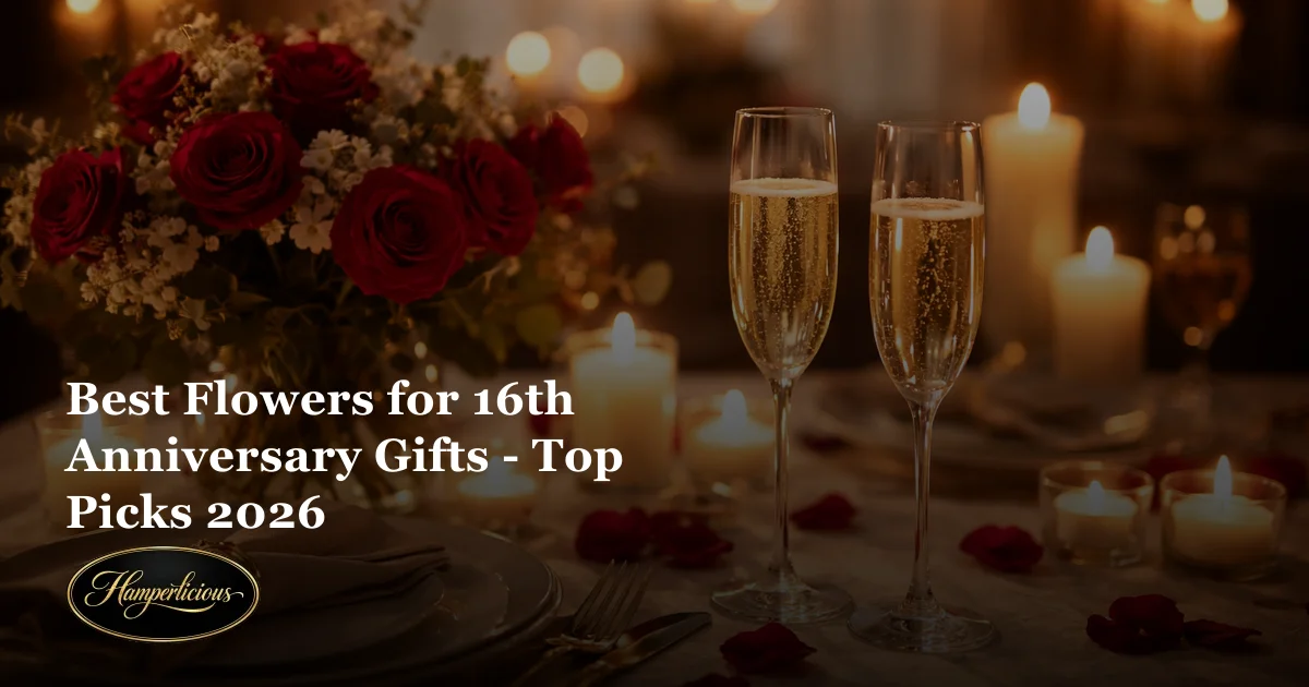 Best Flowers for 16th Anniversary Gifts - Top Picks 2026