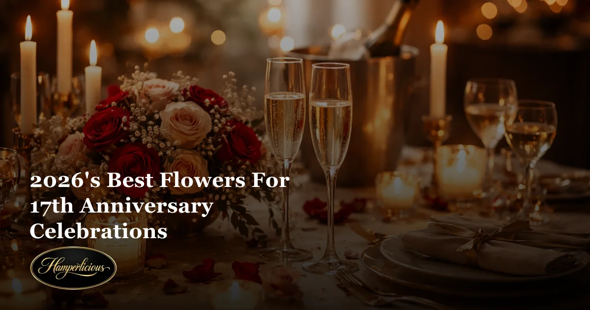 2026's Best Flowers For 17th Anniversary Celebrations