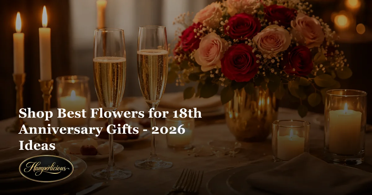 Shop Best Flowers for 18th Anniversary Gifts - 2026 Ideas