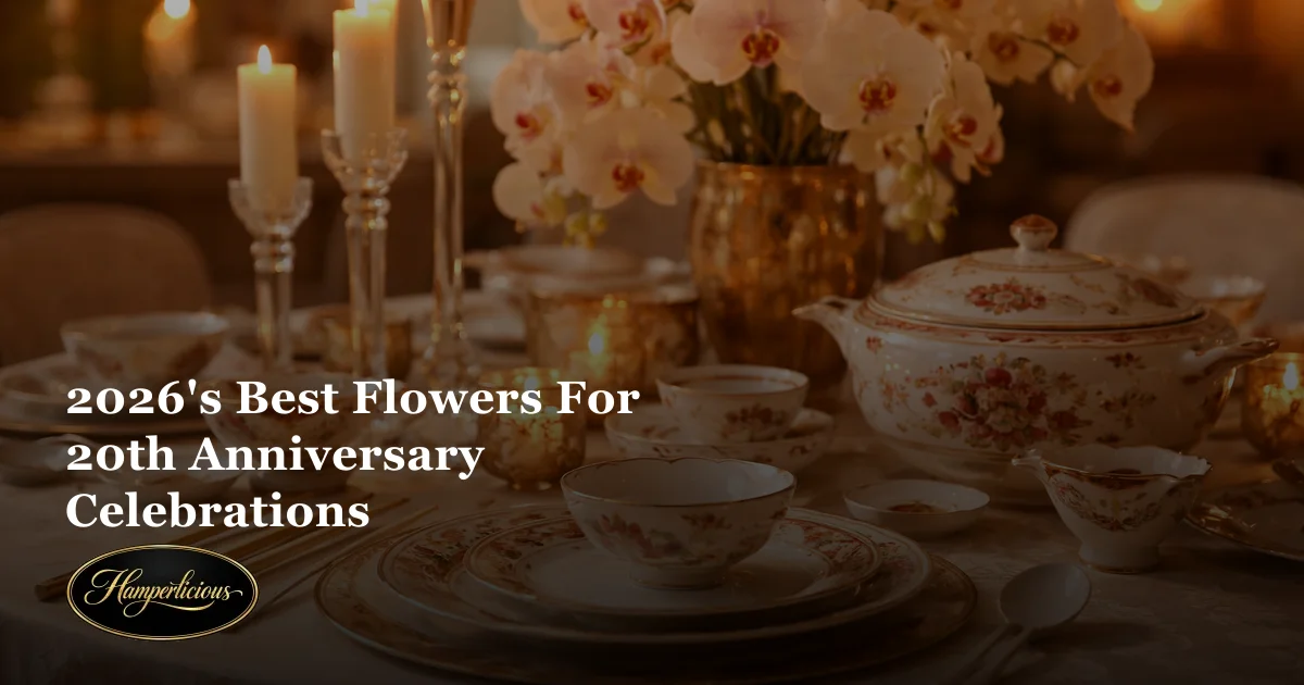2026's Best Flowers For 20th Anniversary Celebrations