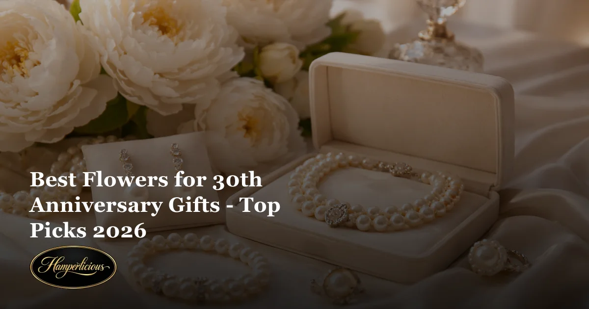 Best Flowers for 30th Anniversary Gifts - Top Picks 2026