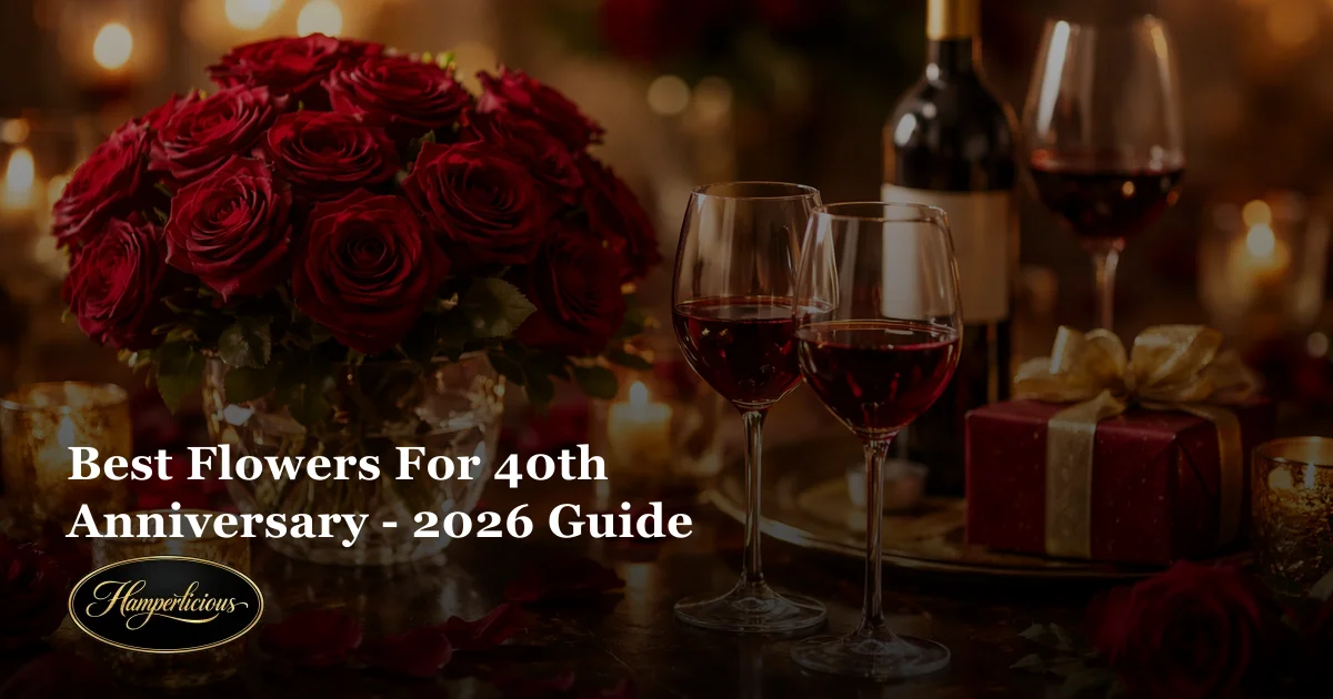 Best Flowers For 40th Anniversary - 2026 Guide