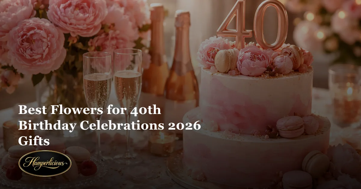 Best Flowers for 40th Birthday Celebrations 2026 Gifts