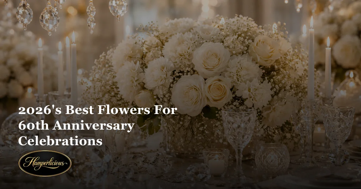 2026's Best Flowers For 60th Anniversary Celebrations