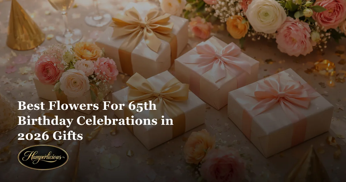 Best Flowers For 65th Birthday Celebrations in 2026 Gifts