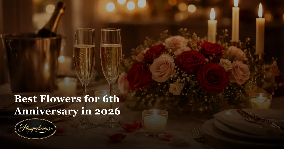 Best Flowers for 6th Anniversary in 2026