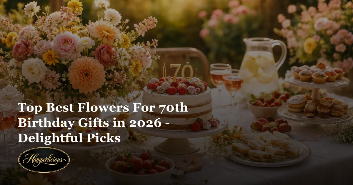 Top Best Flowers For 70th Birthday Gifts in 2026 - Delightful Picks