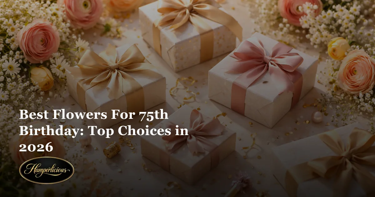 Best Flowers For 75th Birthday: Top Choices in 2026