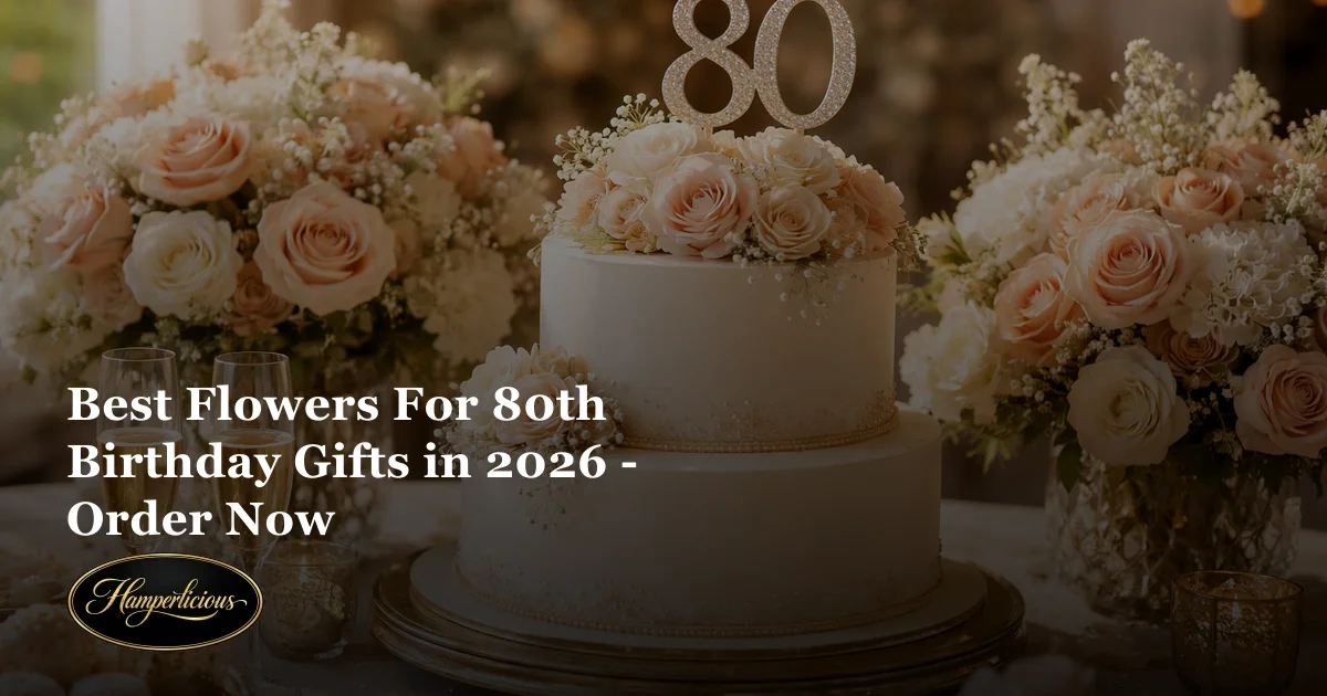 Best Flowers For 80th Birthday Gifts in 2026 - Order Now