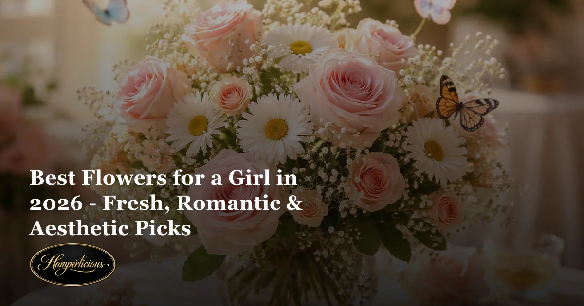 Best Flowers for a Girl in 2026 - Fresh, Romantic & Aesthetic Picks