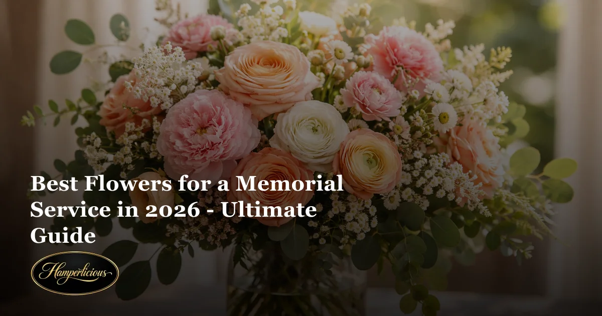 Best Flowers for a Memorial Service in 2026 - Ultimate Guide