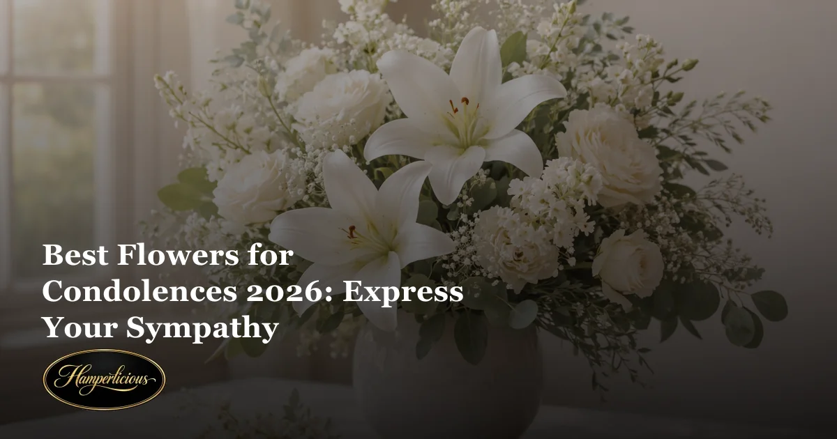 Best Flowers for Condolences 2026: Express Your Sympathy