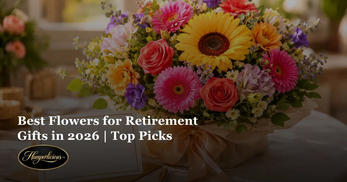 Best Flowers for Retirement Gifts in 2026 | Top Picks