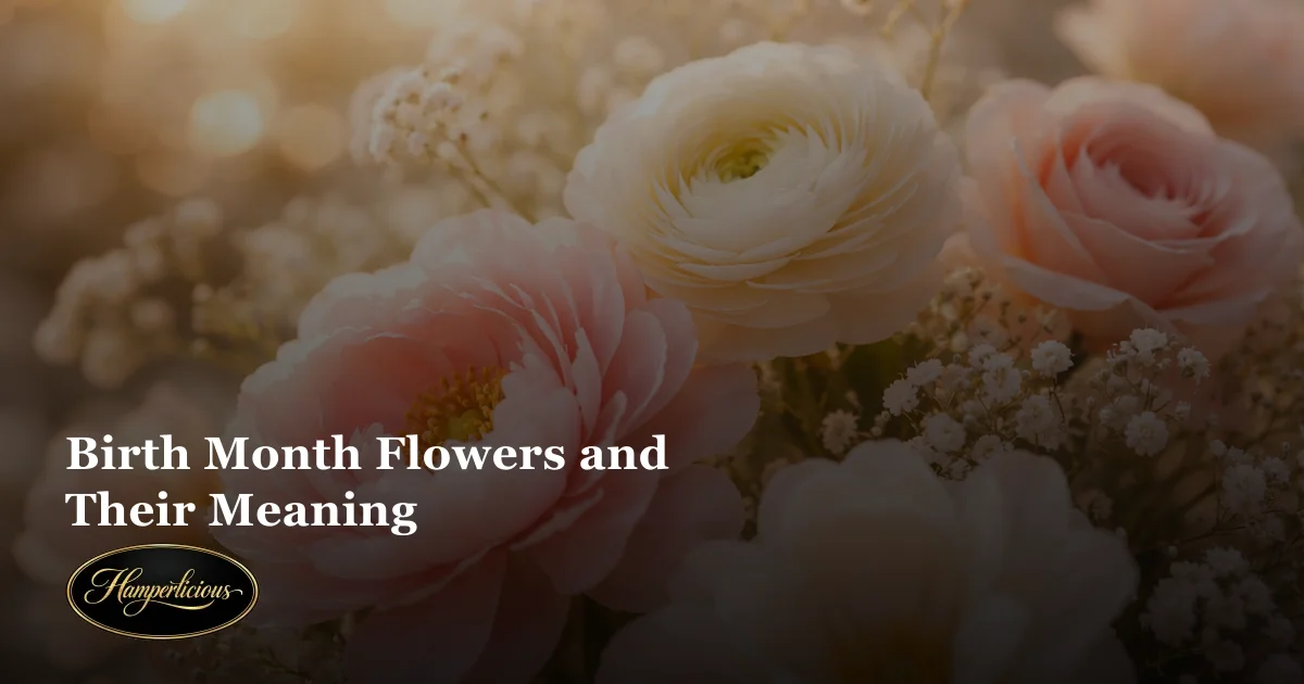Birth Month Flowers and Their Meaning