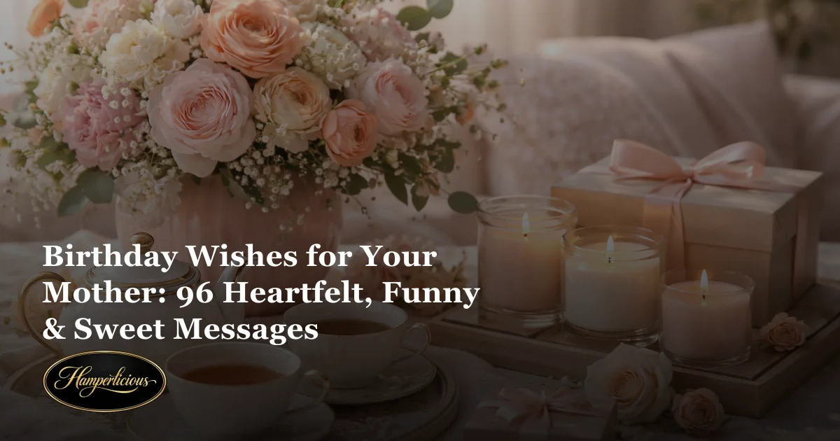 Birthday Wishes for Your Mother: 96 Heartfelt, Funny & Sweet Messages
