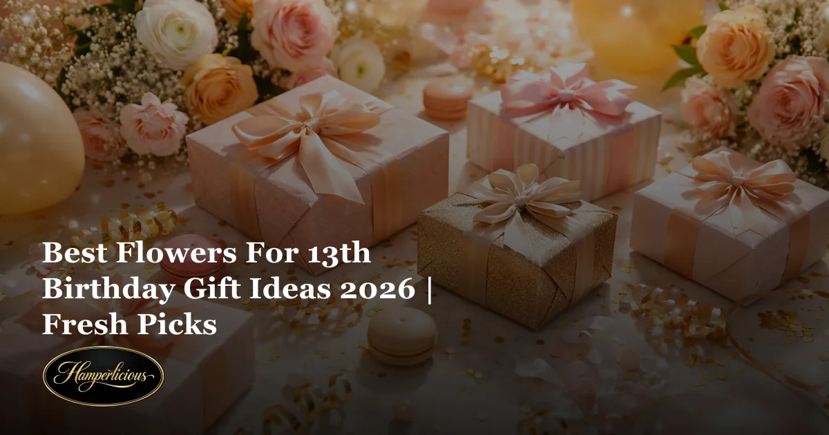 Best Flowers For 13th Birthday Gift Ideas 2026 | Fresh Picks
