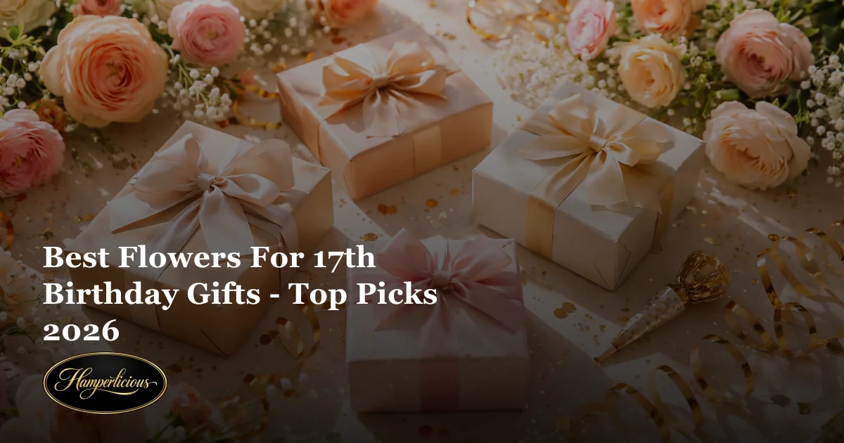 Best Flowers For 17th Birthday Gifts - Top Picks 2026
