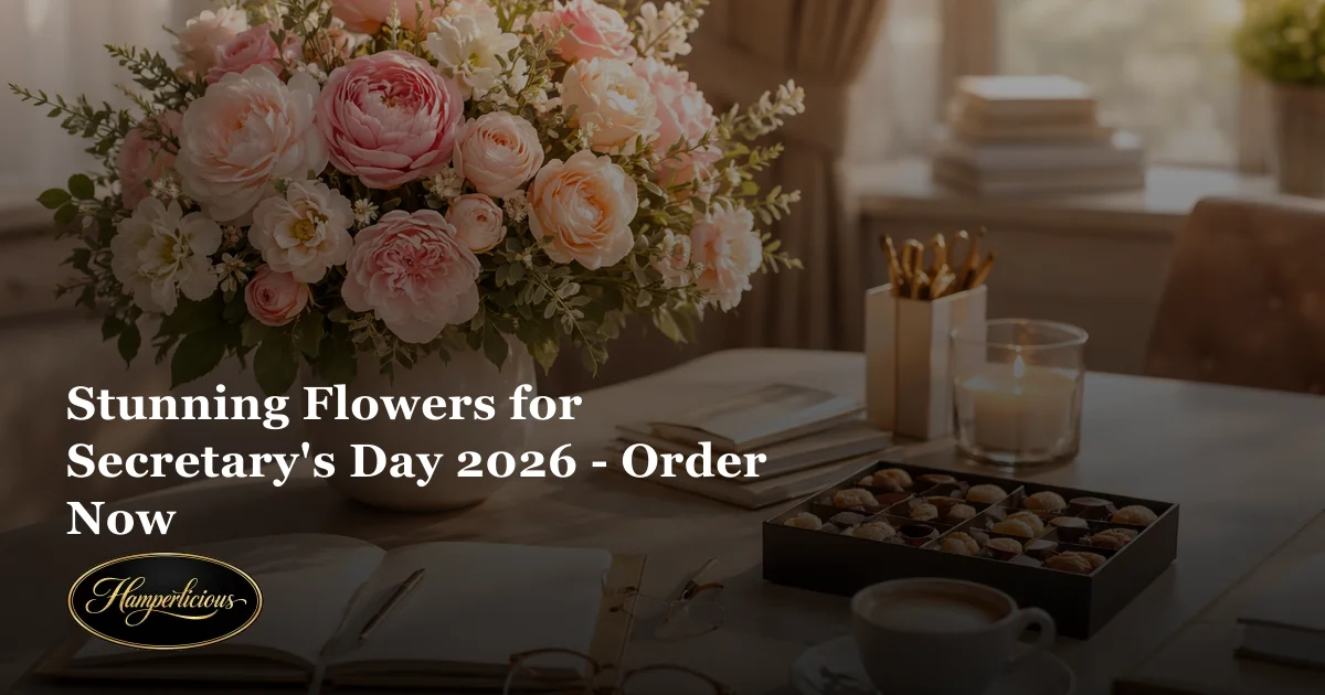 Stunning Flowers for Secretary's Day 2026 - Order Now