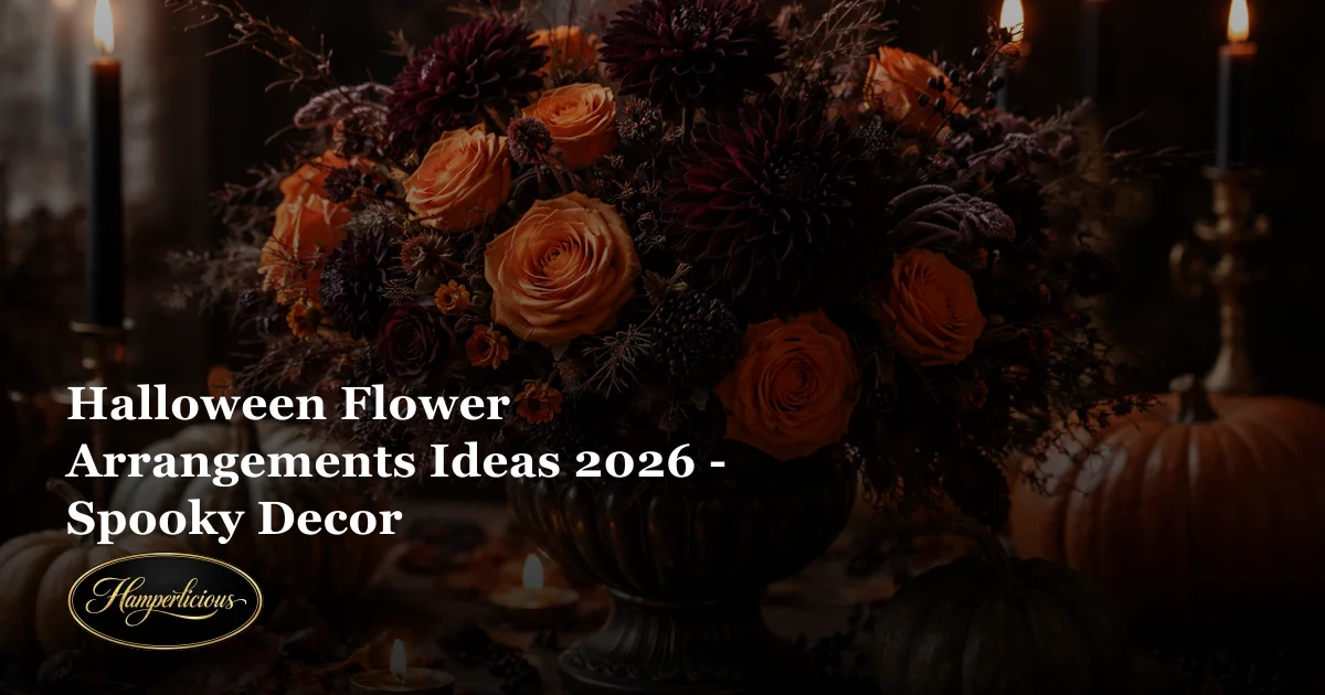 Halloween Flower Arrangements Ideas 2026 - Spooky Decor