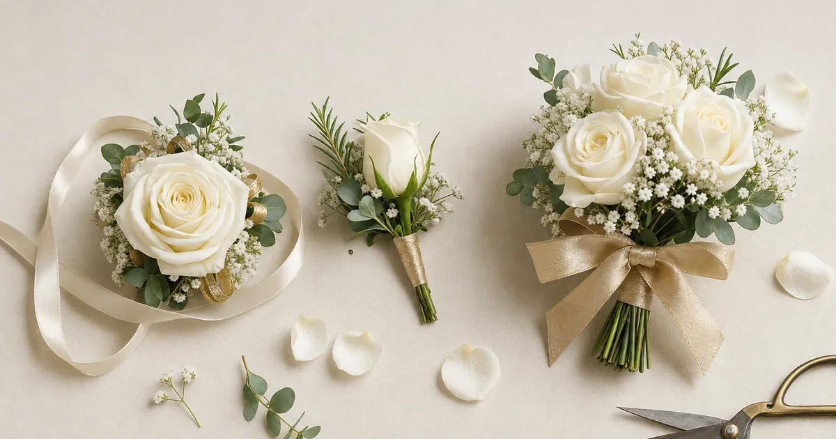 Matric Dance Flowers: Corsage, Wrist Corsage or Bouquet