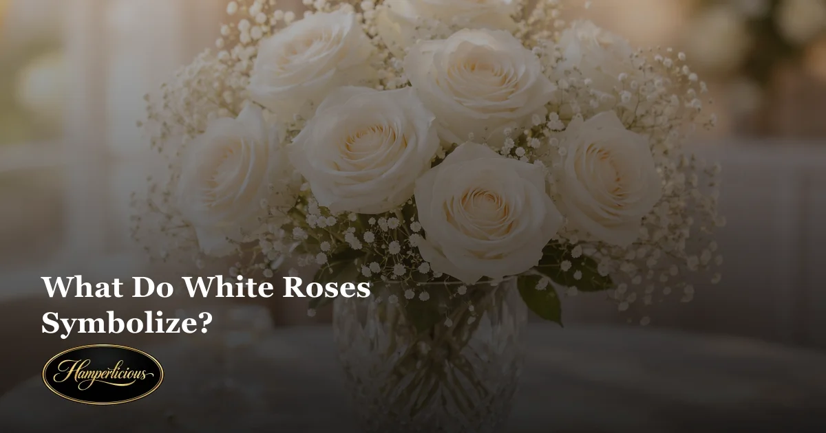 What Do White Roses Symbolize