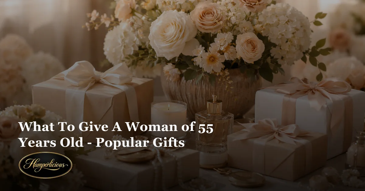 What To Give A Woman of 55 Years Old - Popular Gifts
