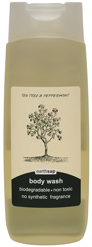 Earthsap Body Wash Tea Tree Peppermint Single Unit