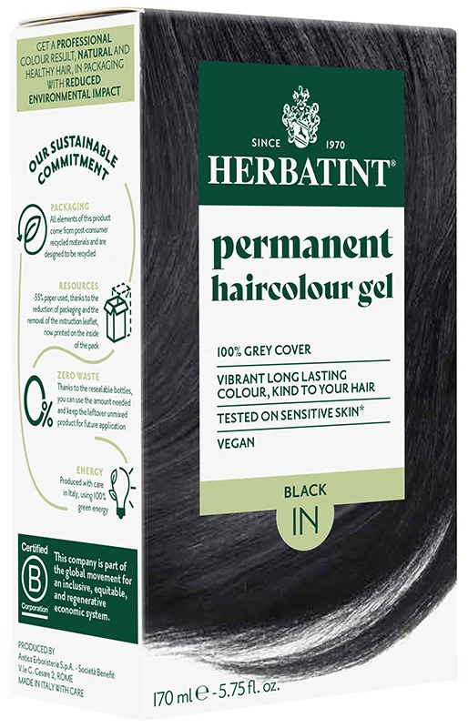 Herbatint Hair Colours - 1N Black
