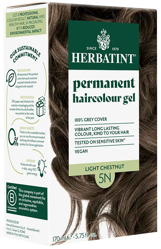 Herbatint Hair Colours - 5N Light Chestnut