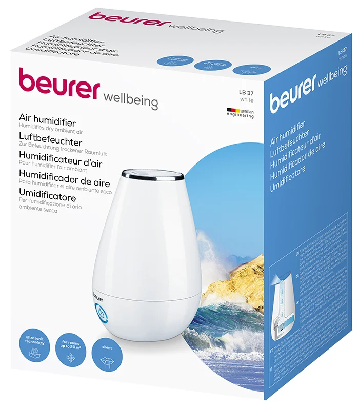 Beurer Ultrasound Air Humidifier LB 37 White