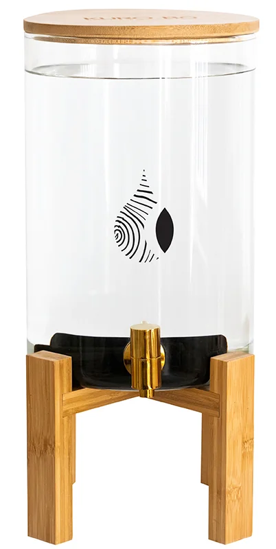 Kuro-Bo Glass Water Filter Dispenser