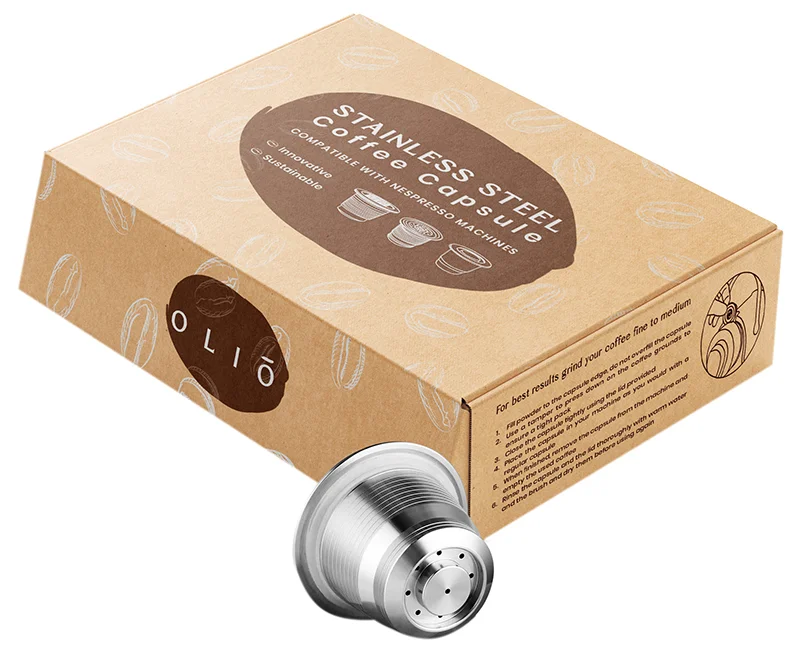 Olio Reusable Nespresso Coffee Capsule