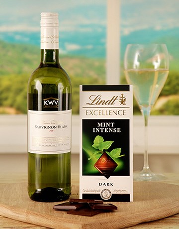 Sensational Lindt Chocolate and Wine Duo