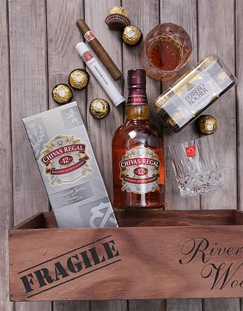 Chivas Regal And Cigars Gift Set - Gift Delivery South ...