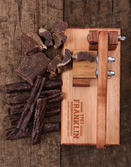 Personalised Retro Biltong Cutter