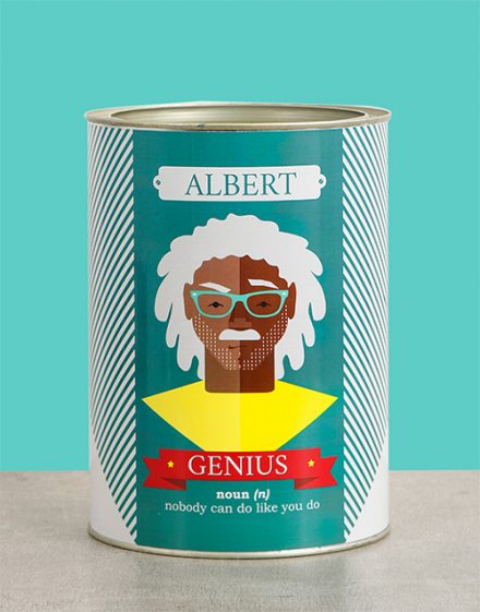 Genius Bro Bucket Personalised Gift