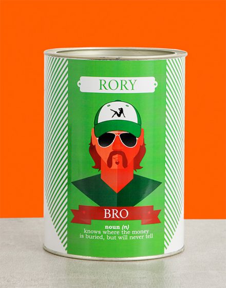 Bro Bro Bucket Personalised Gift