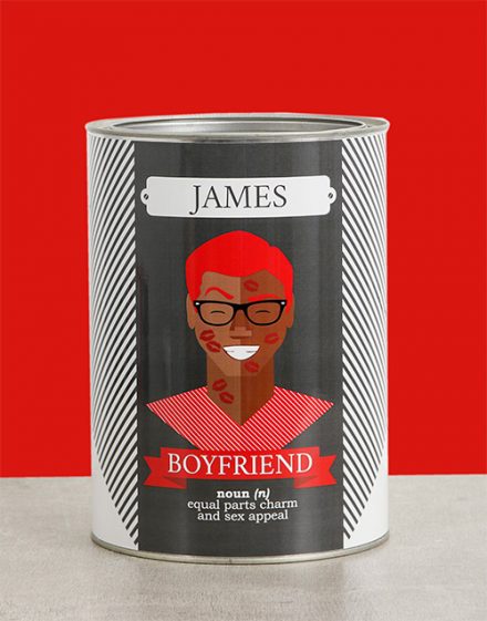 Boyfriend Bro Bucket Personalised Gift