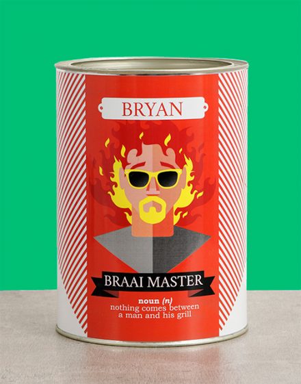 Braai Master Bro Bucket Personalised Gift