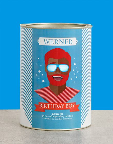 Birthday Boy Bro Bucket Personalised Gift