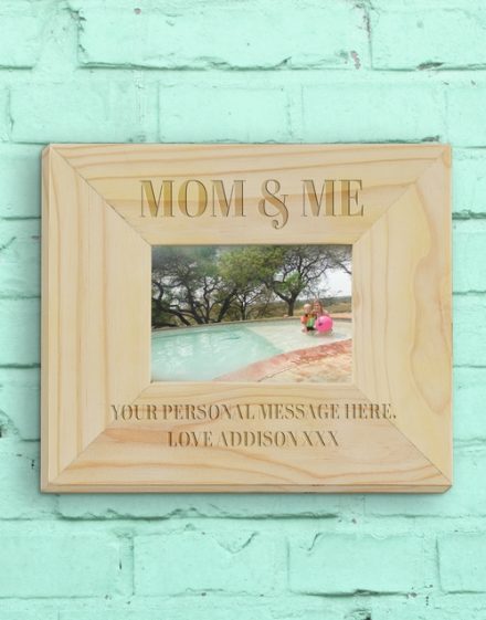 Mummy And Me Photo Frame Personalised By You