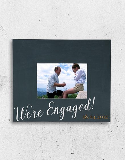 Engaged Photo Frame Personalised By You