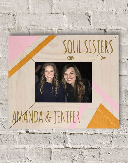 Soul Sisters Photo Frame Personalised By You