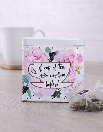 Get Well Personalised Tea Gift Tin