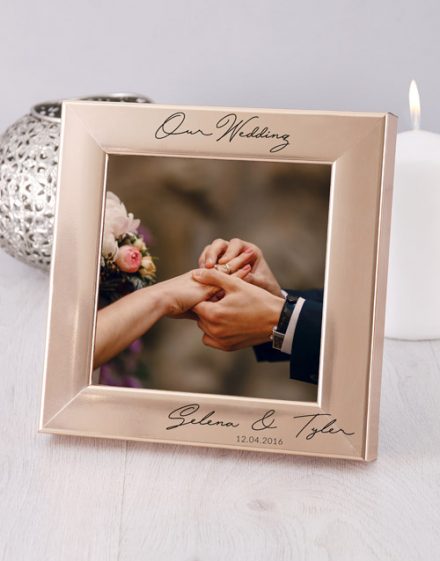 Wedding Photo Frame Personalised By You