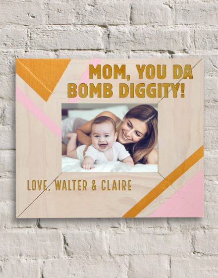 Bomb Diggity Photo Frame Personalised By You