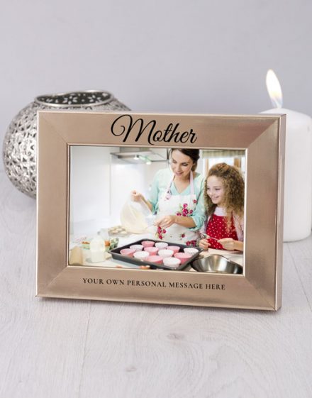 Mother Gold Photo Frame Personalised By You